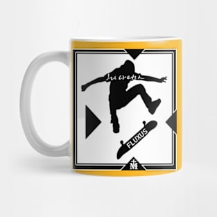 Fluxus Skateboarder Mug